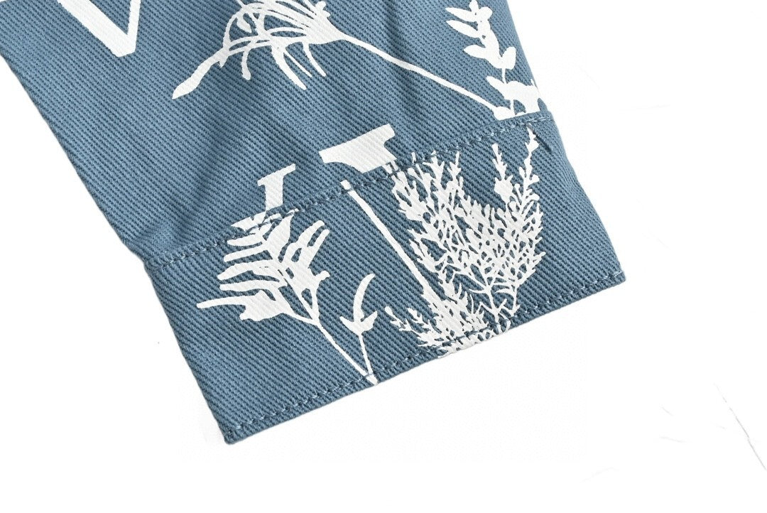 Louis Vuitton Floral Denim Jacket