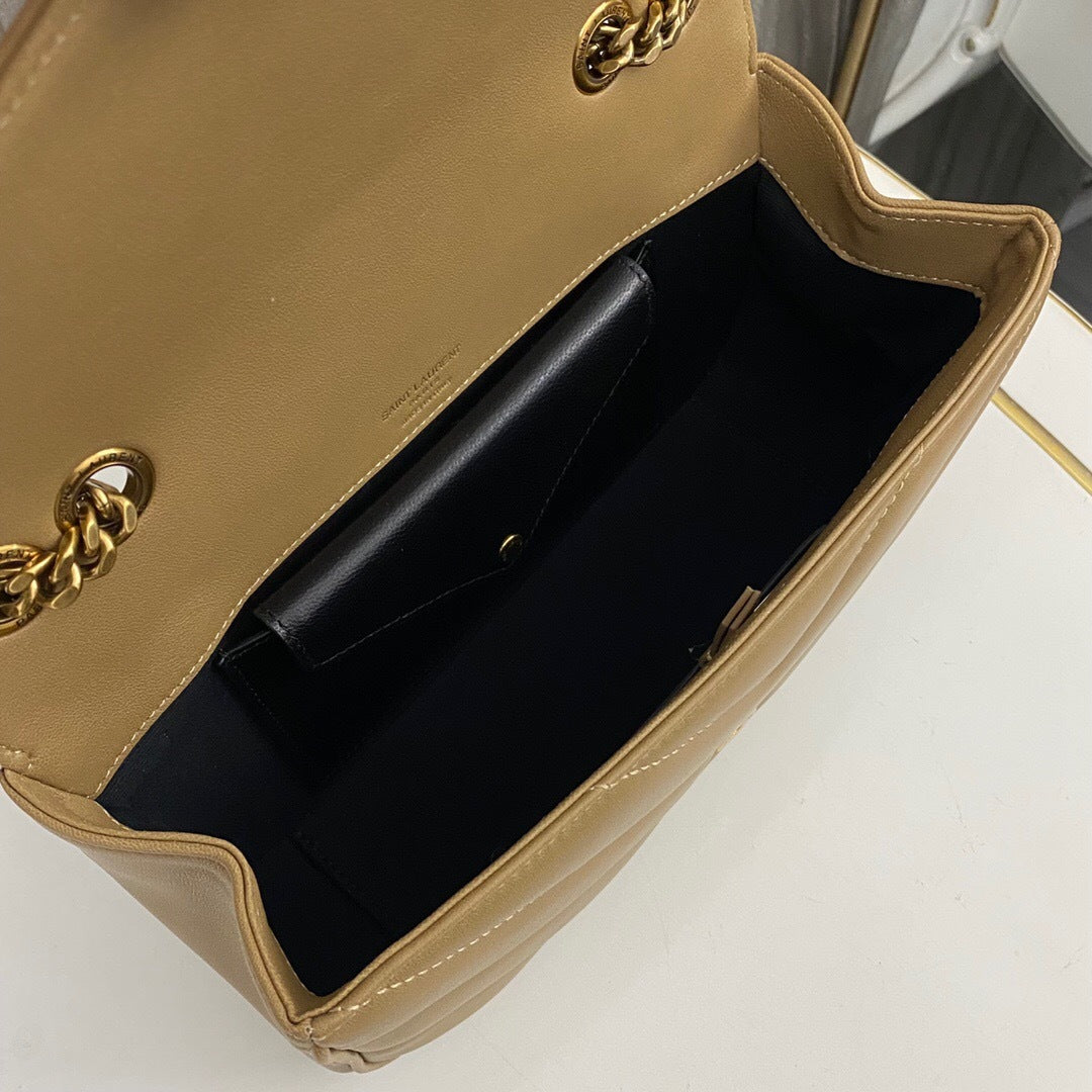 Saint Laurent Loulou Small Bag in Matelasse Lambskin