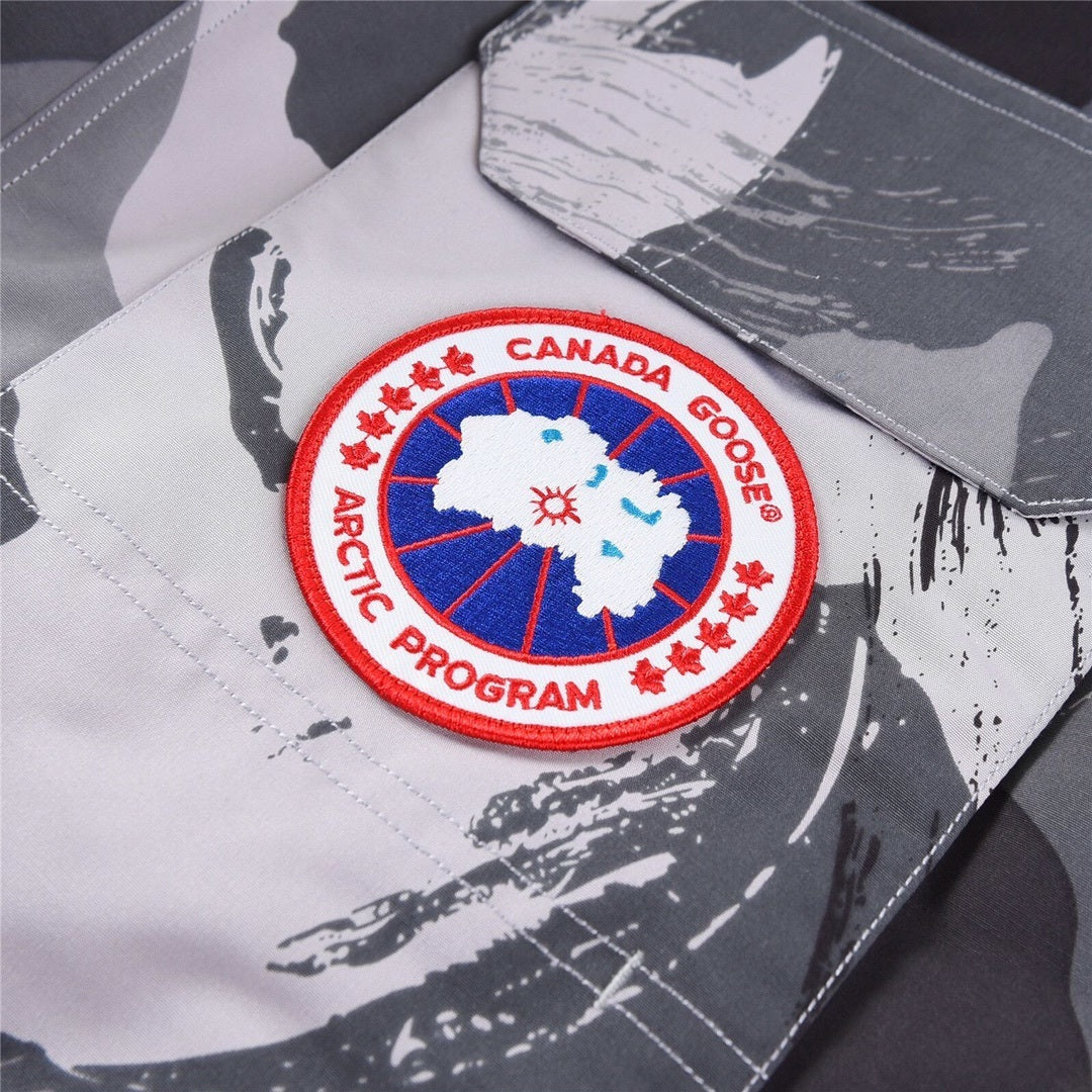 Canada Goose Expedition Down Jacket "Grey Camo"
