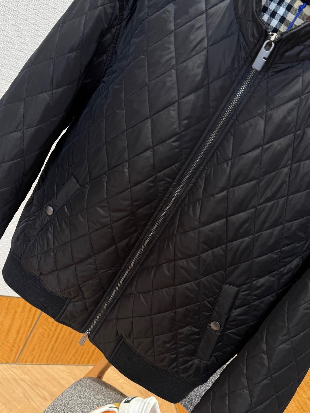 Burberry Quilted Nylon Jacket "Black"