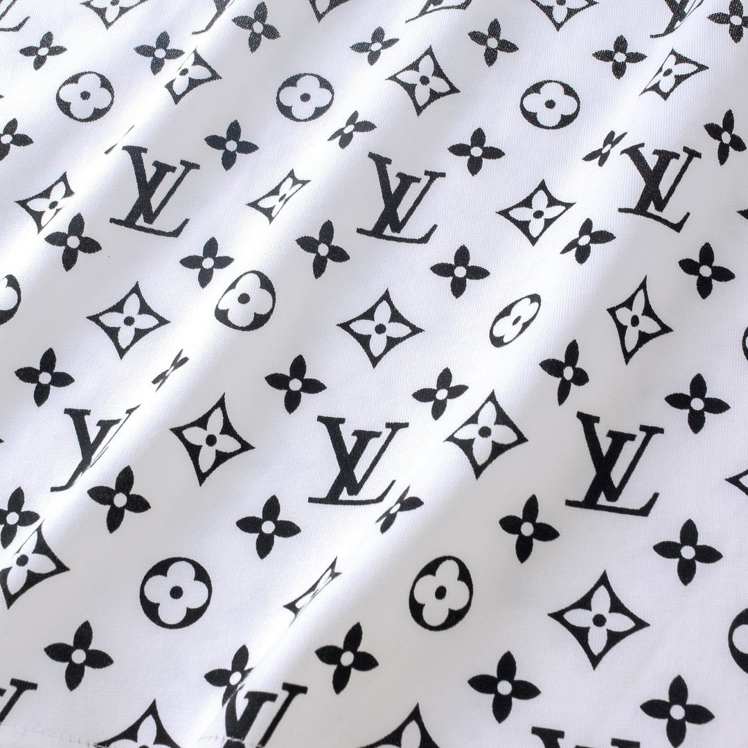 Louis Vuitton Gradient Monogram T-Shirt "White-Black"