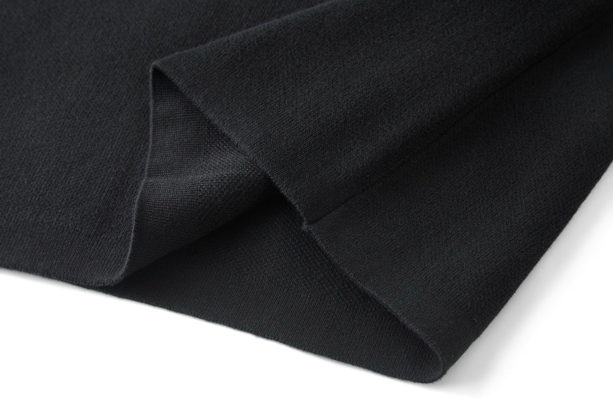 Loewe Anagram Pocket Sweater in Cotton Blend "Black"