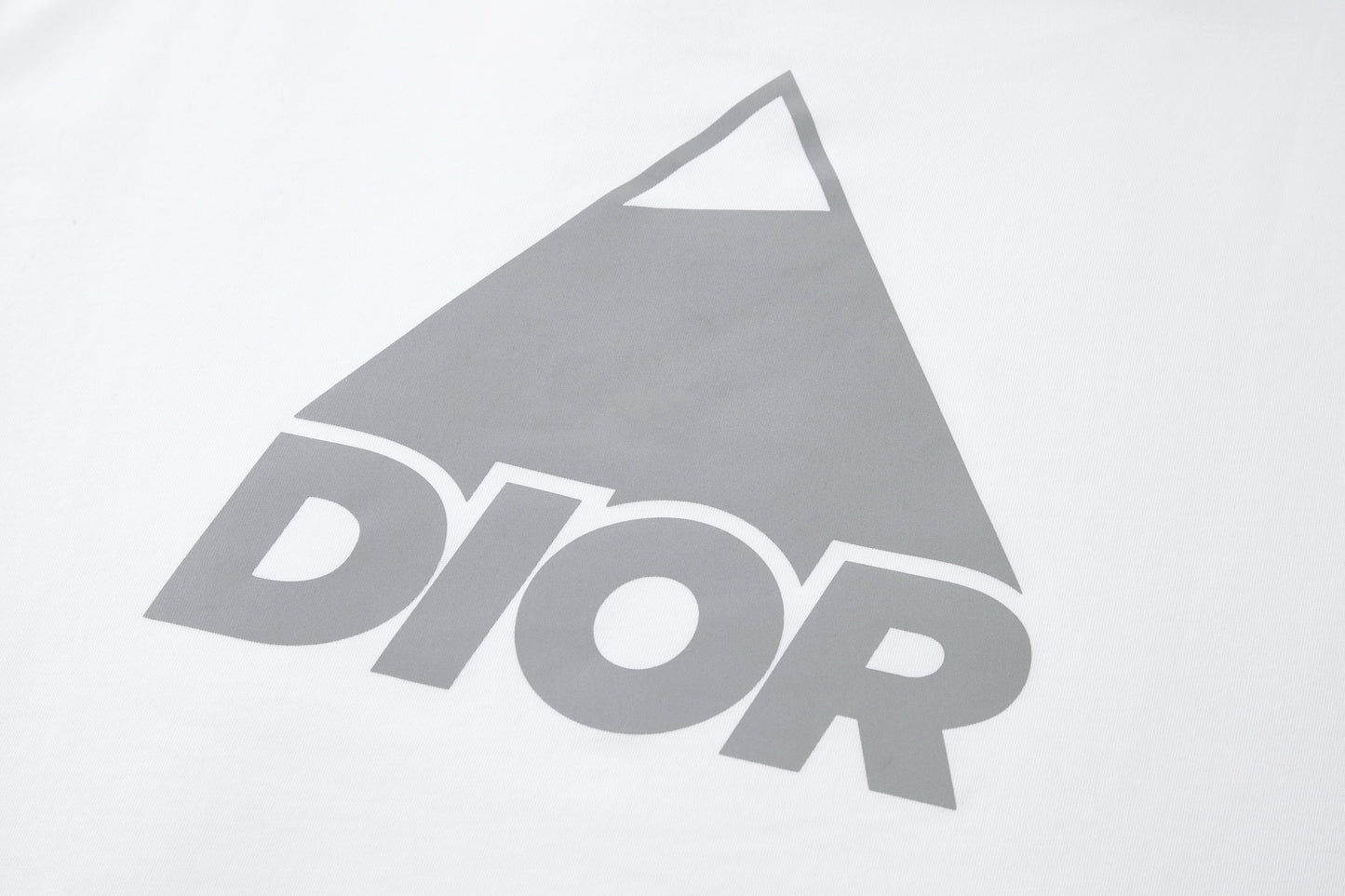 Dior and Descente T-Shirt "White Cotton Jersey"