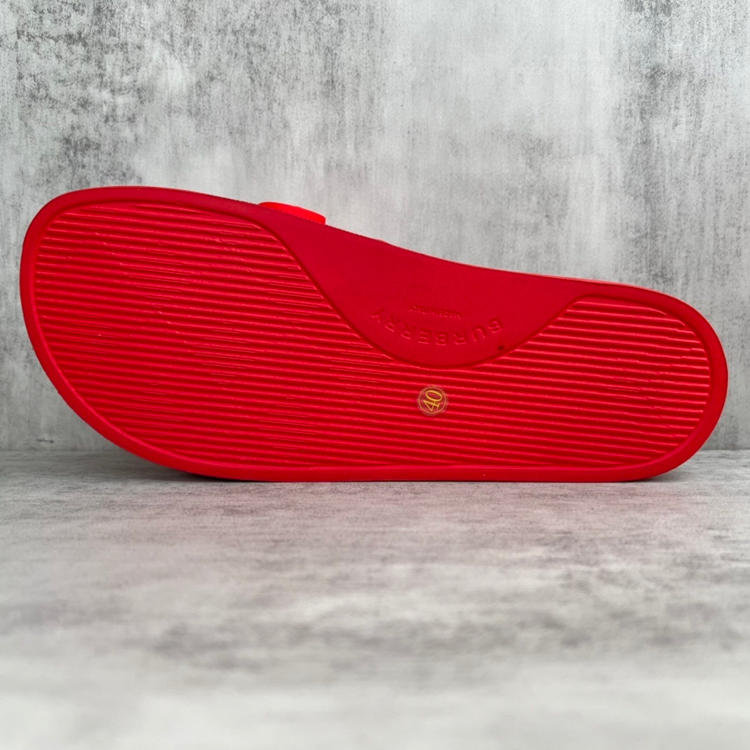 Burberry Slides "Red"