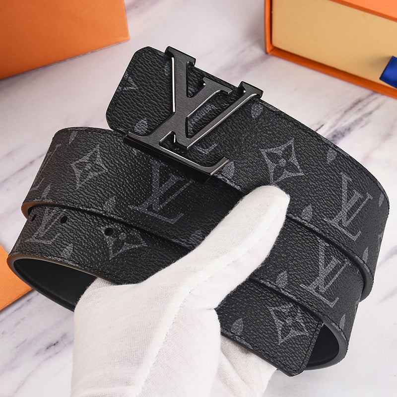 Louis Vuitton Initiales Leather Belt "Black"