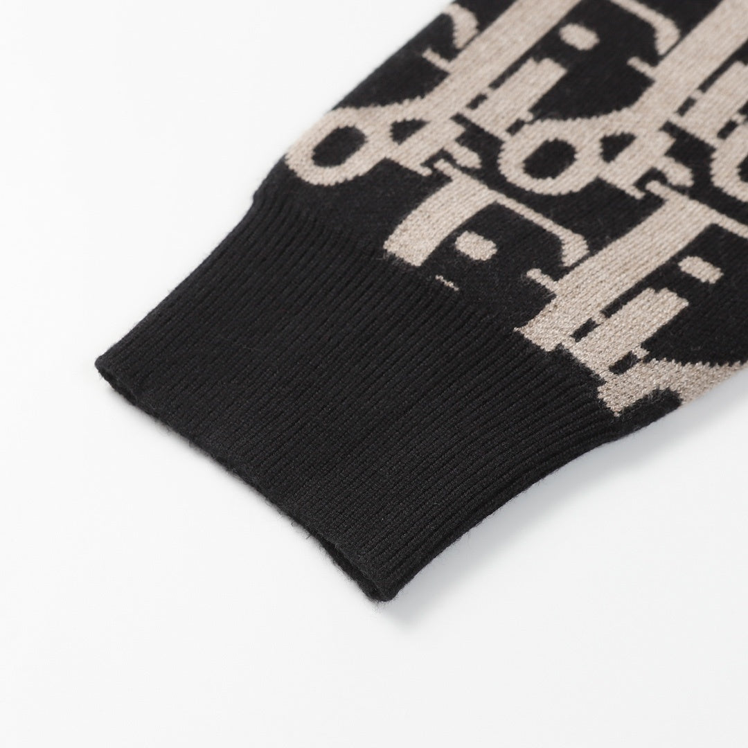 Dior Sweater "Black-Beige"