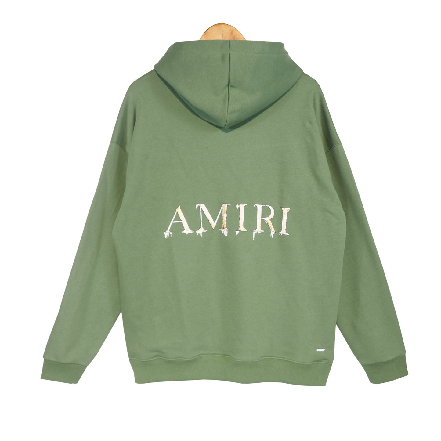 Amiri Watercolor MA Hoodie "Green"