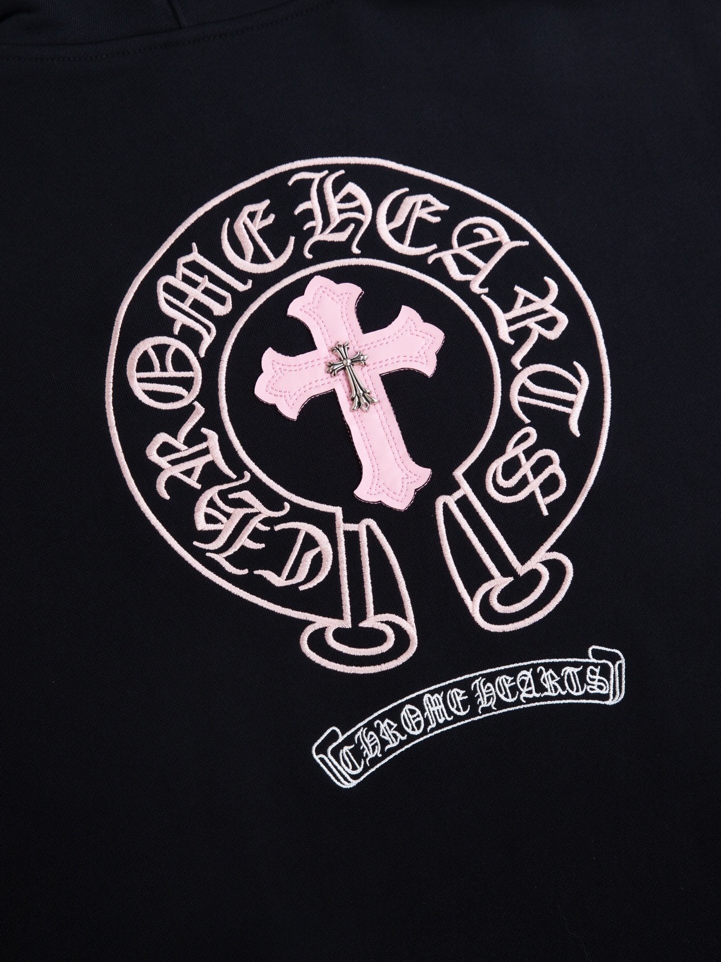 Chrome Hearts Hoodie "Black-Pink"