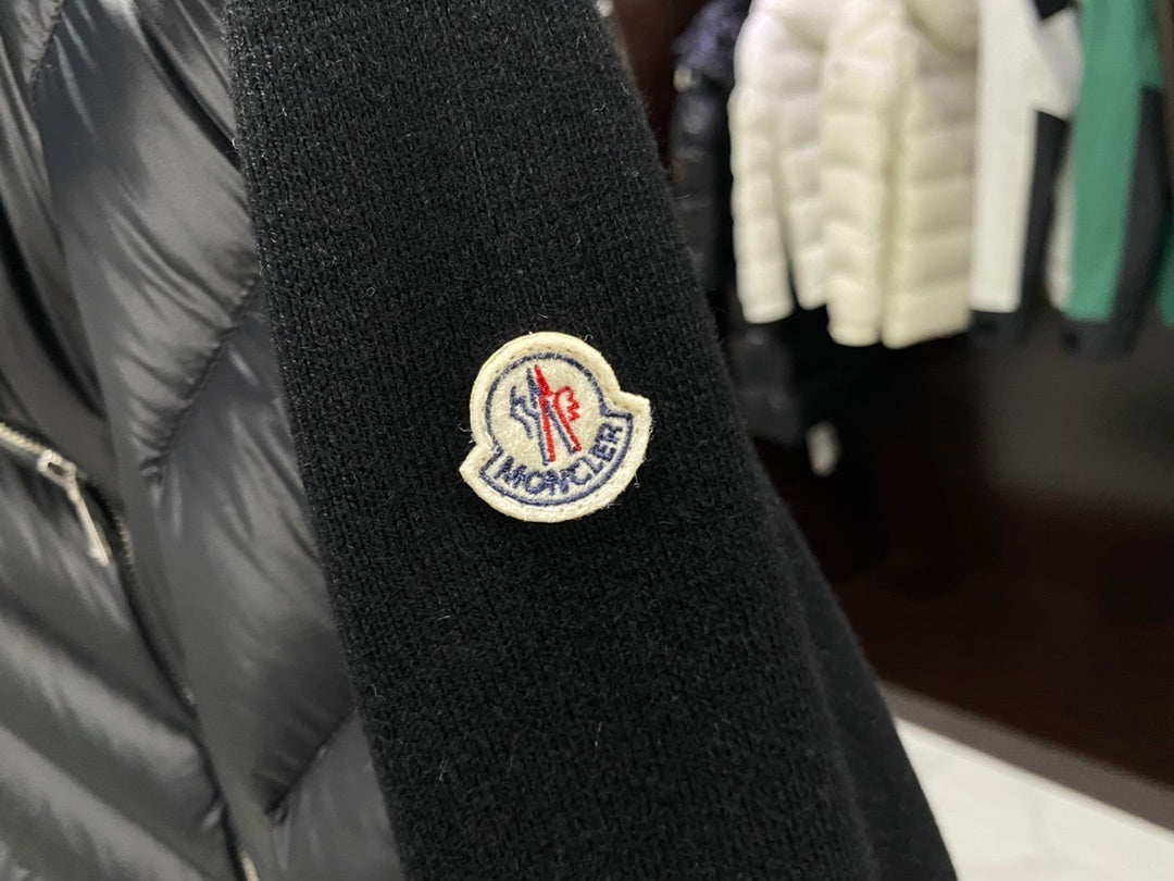 Moncler Hybrid Down Top "Black"