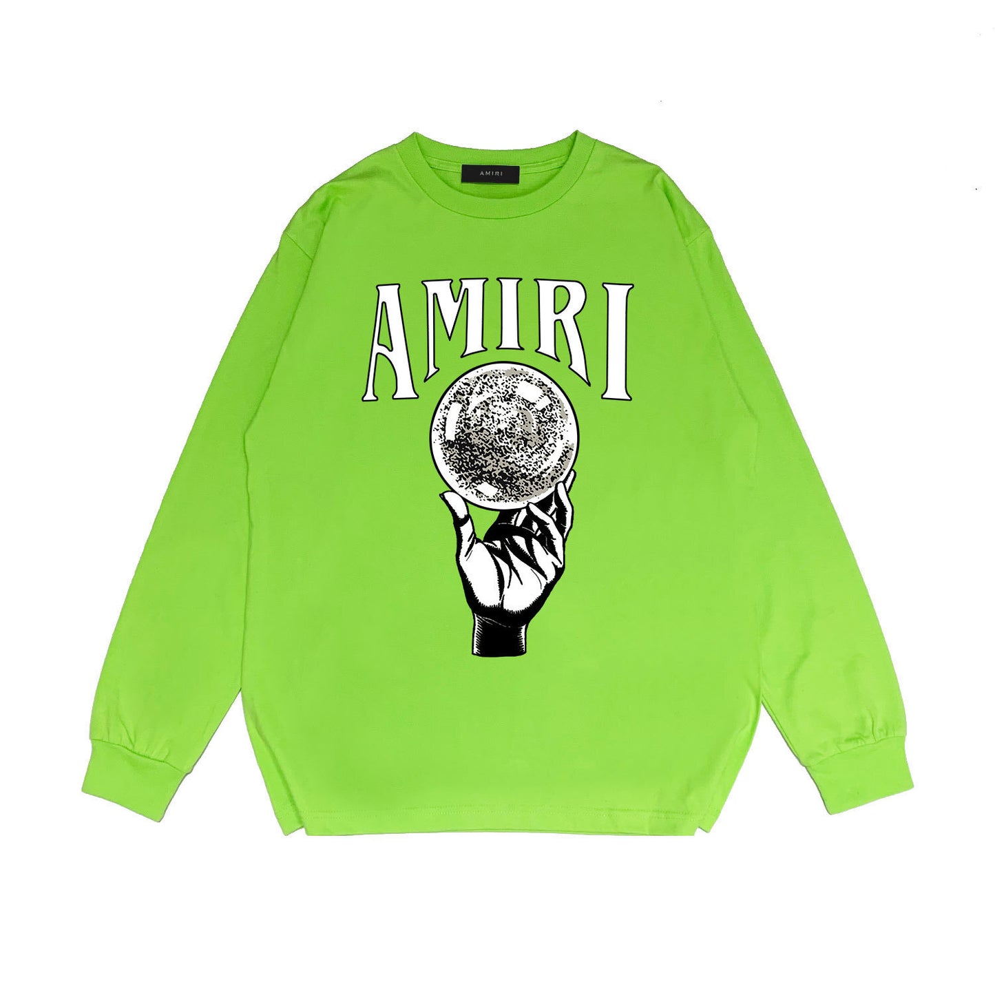 Amiri Crystal Ball Sweatshirt "Neon Green"