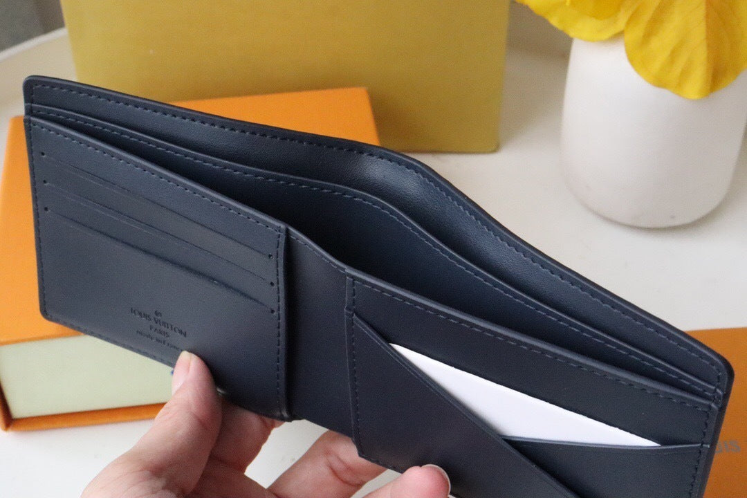 Louis Vuitton Multiple Wallet "Shadow Leather"