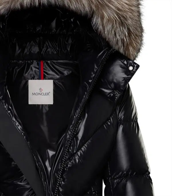 Moncler Ribafur Long Down Jacket "Black"