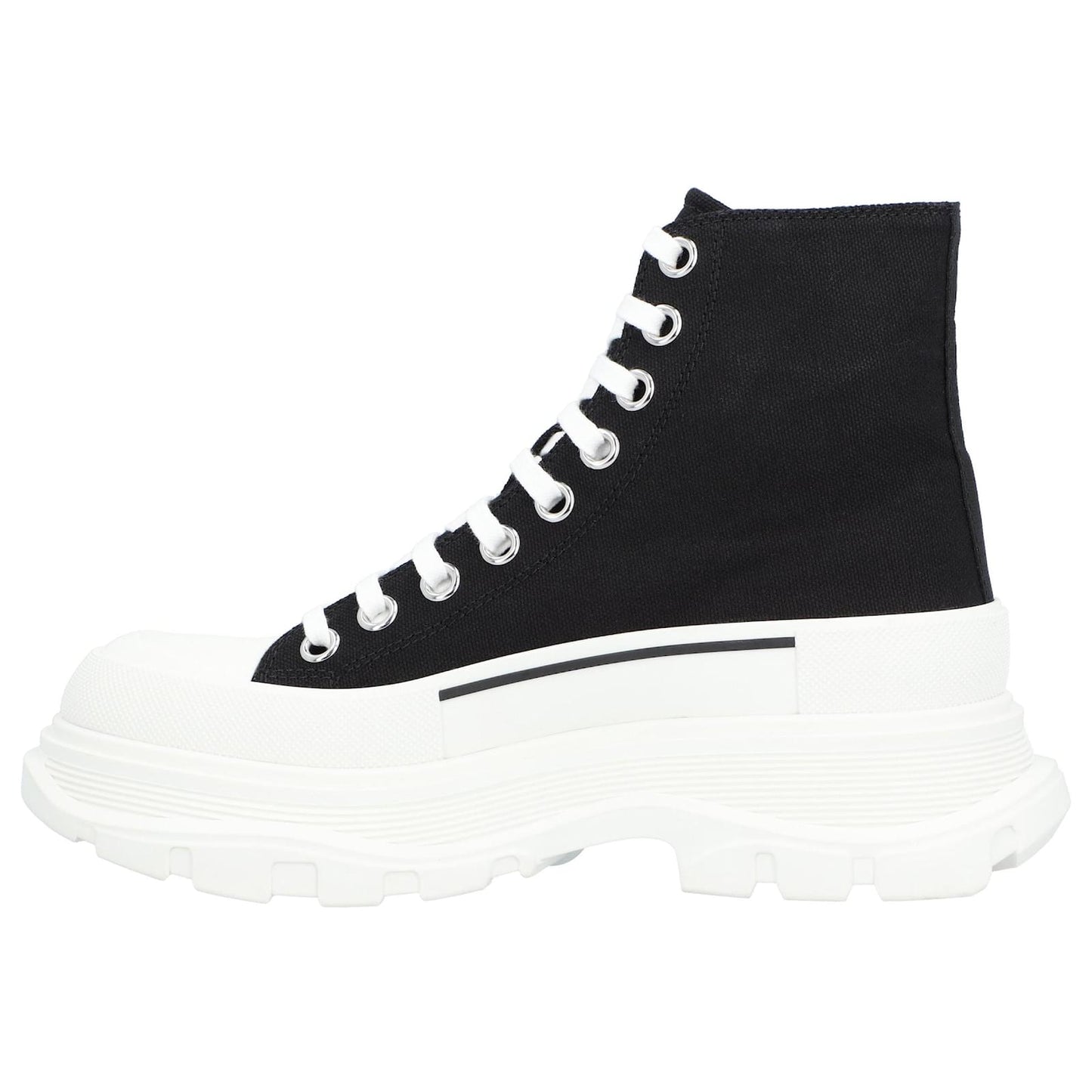 Alexander McQueen Tread Slick "Black-White"