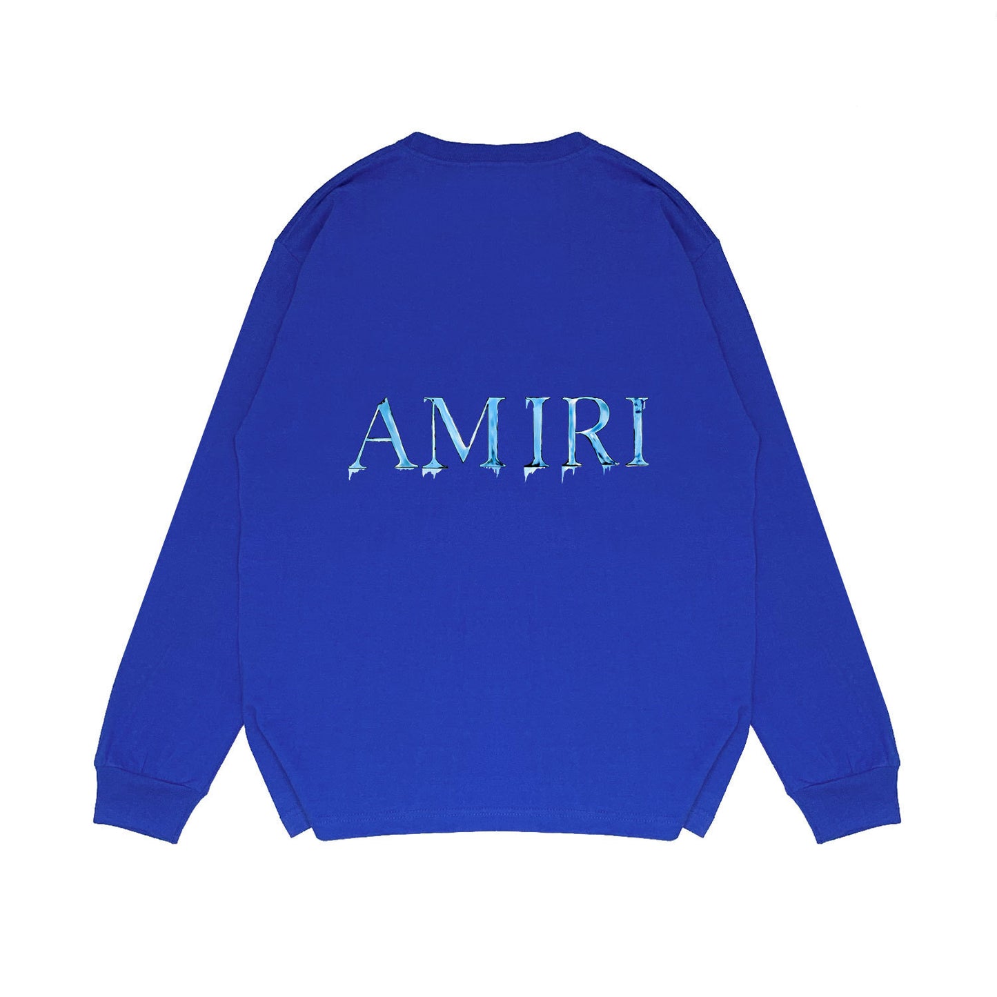 Amiri Watercolour MA Sweatshirt "Blue"