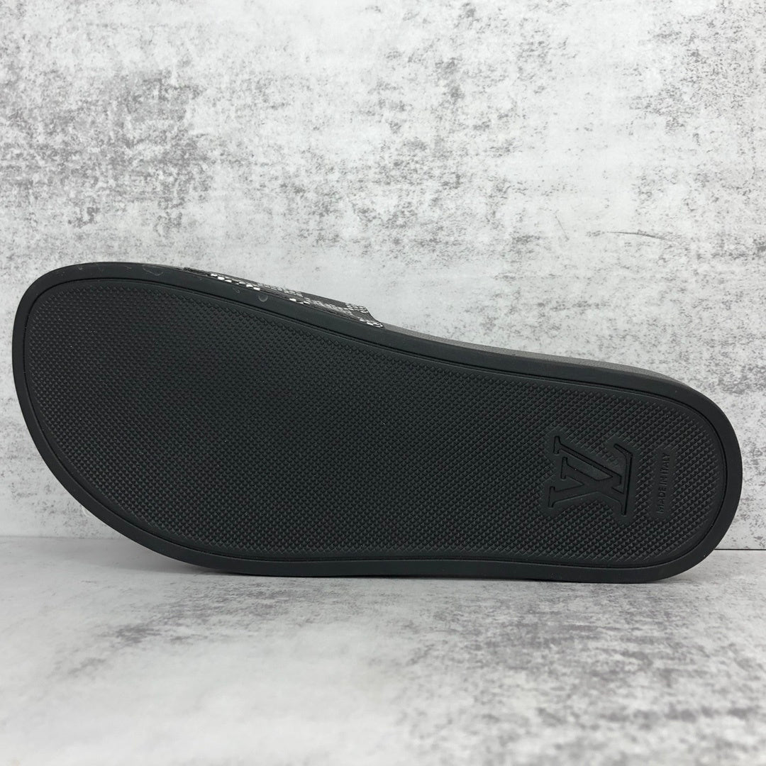 Louis Vuitton Slides "Black-White"