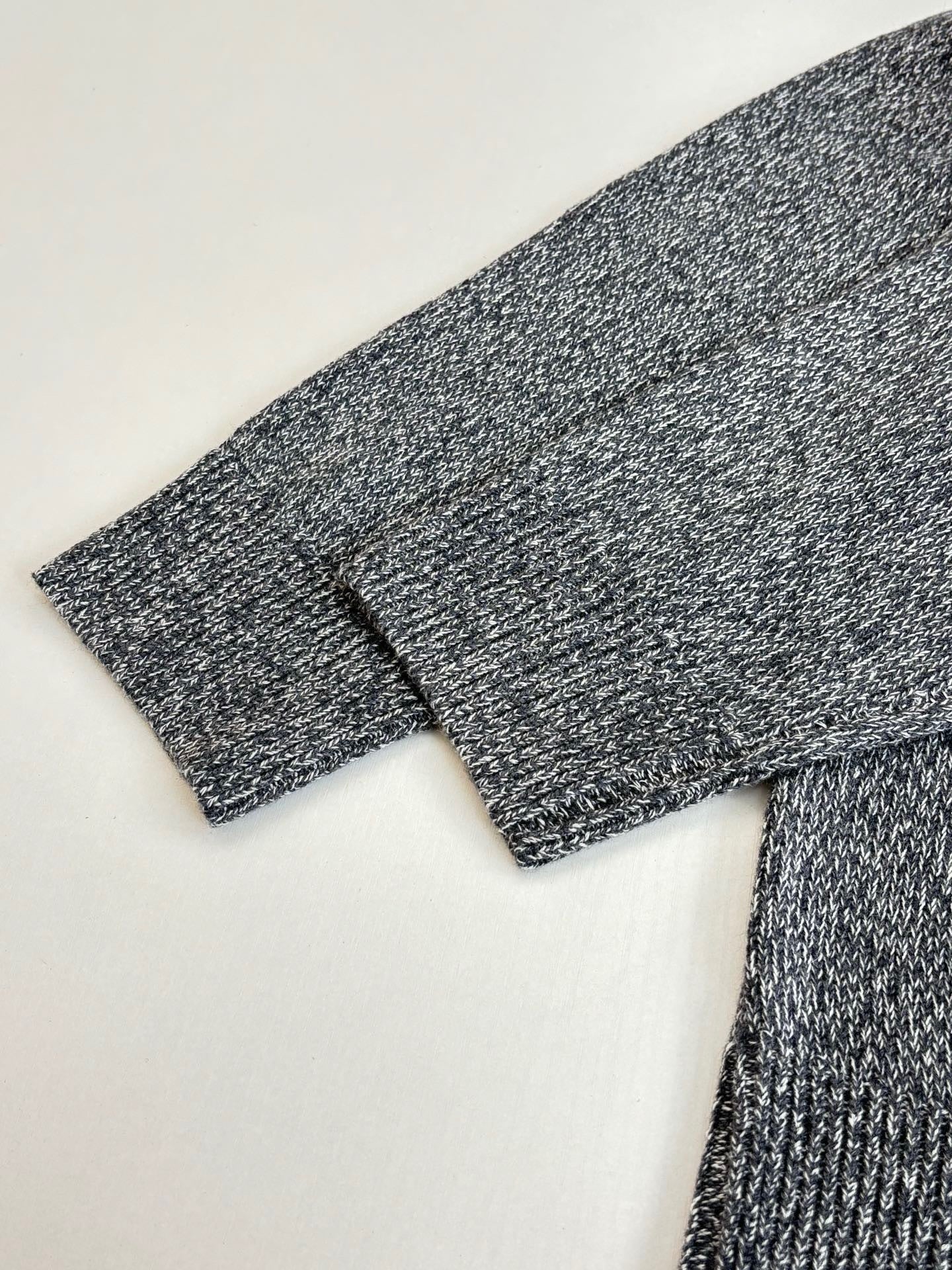Moncler Mouliné Wool & Cashmere Sweater "Grey"