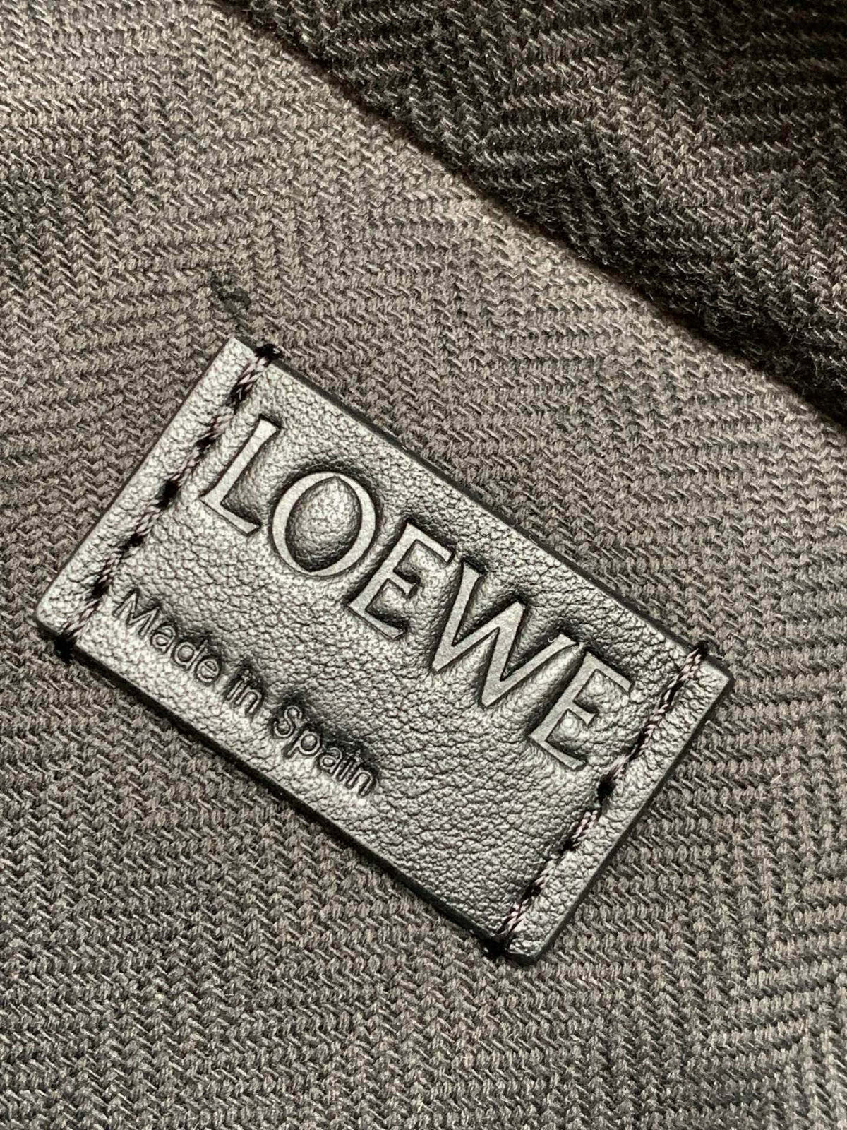 Loewe Mini Crossbody Camera Bag in Satin Calfskin "Black"