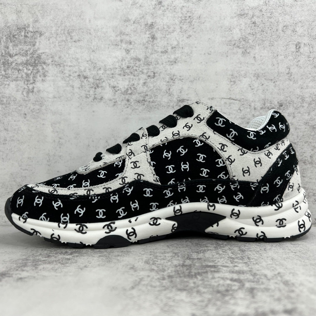 Chanel 22A "Black-White All Over Logo"
