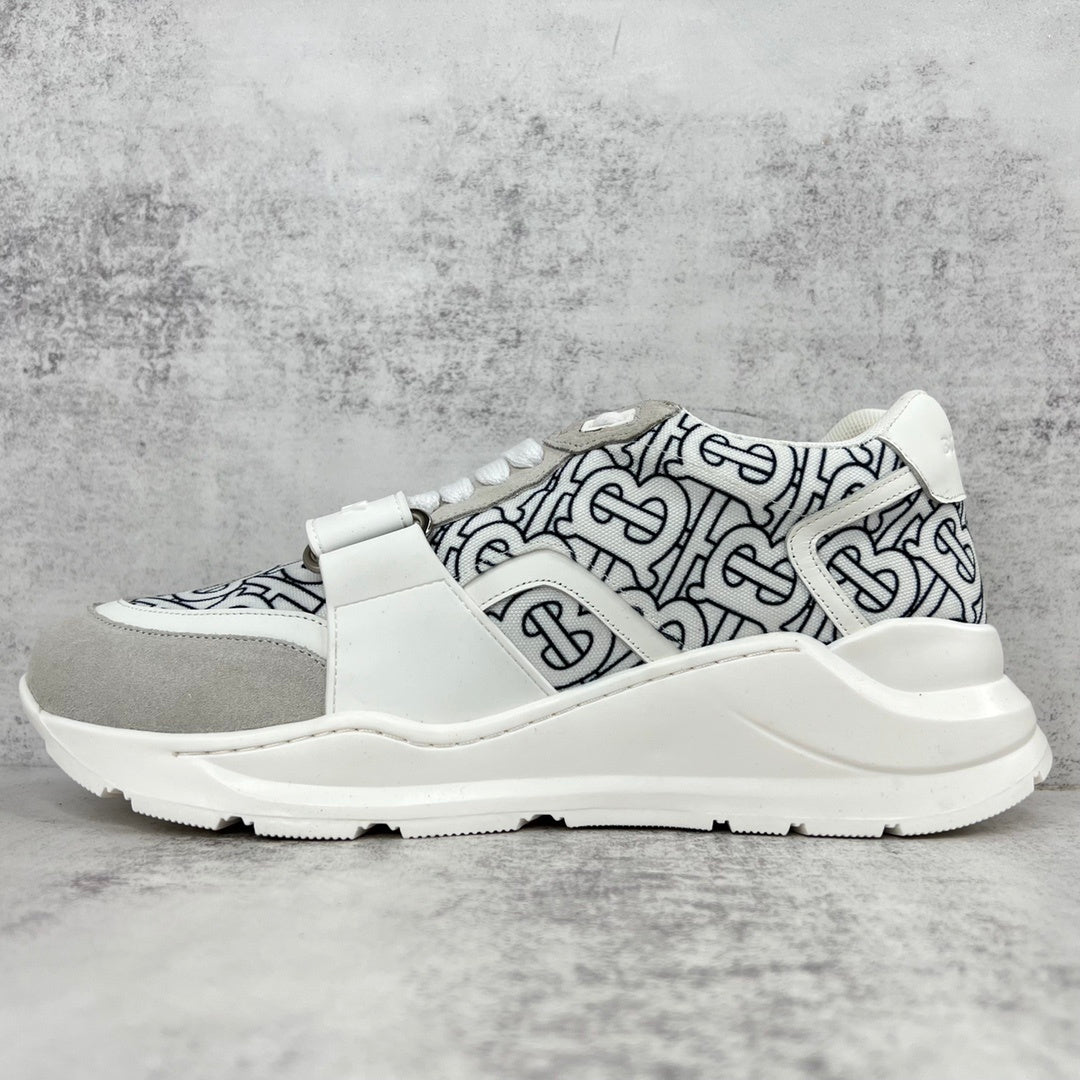 Burberry Ramsey "White-Grey-Black Monogram"