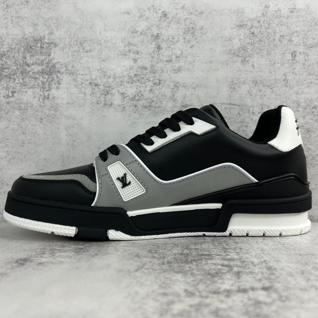 Louis Vuitton Trainers "Black-Grey-White"