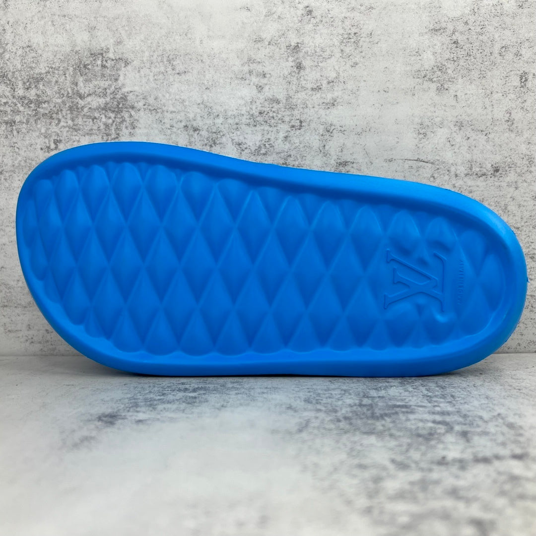 Louis Vuitton Slides "Blue"
