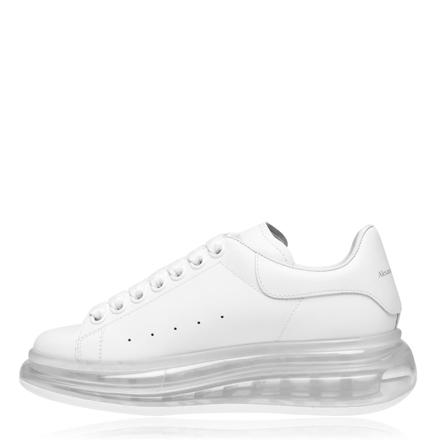 Alexander McQueen Oversized "White Clear Sole"