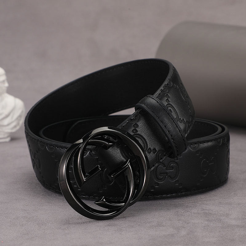 Gucci Leather Belt "Black"