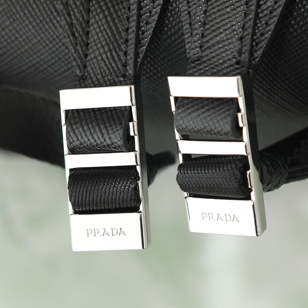 Prada Saffiano Backpack "Black"