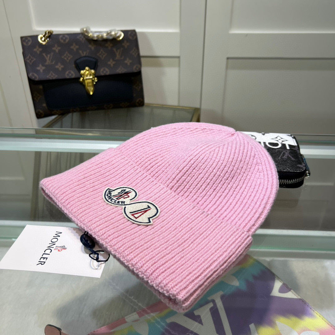 Moncler Wool Beanie "Pink"