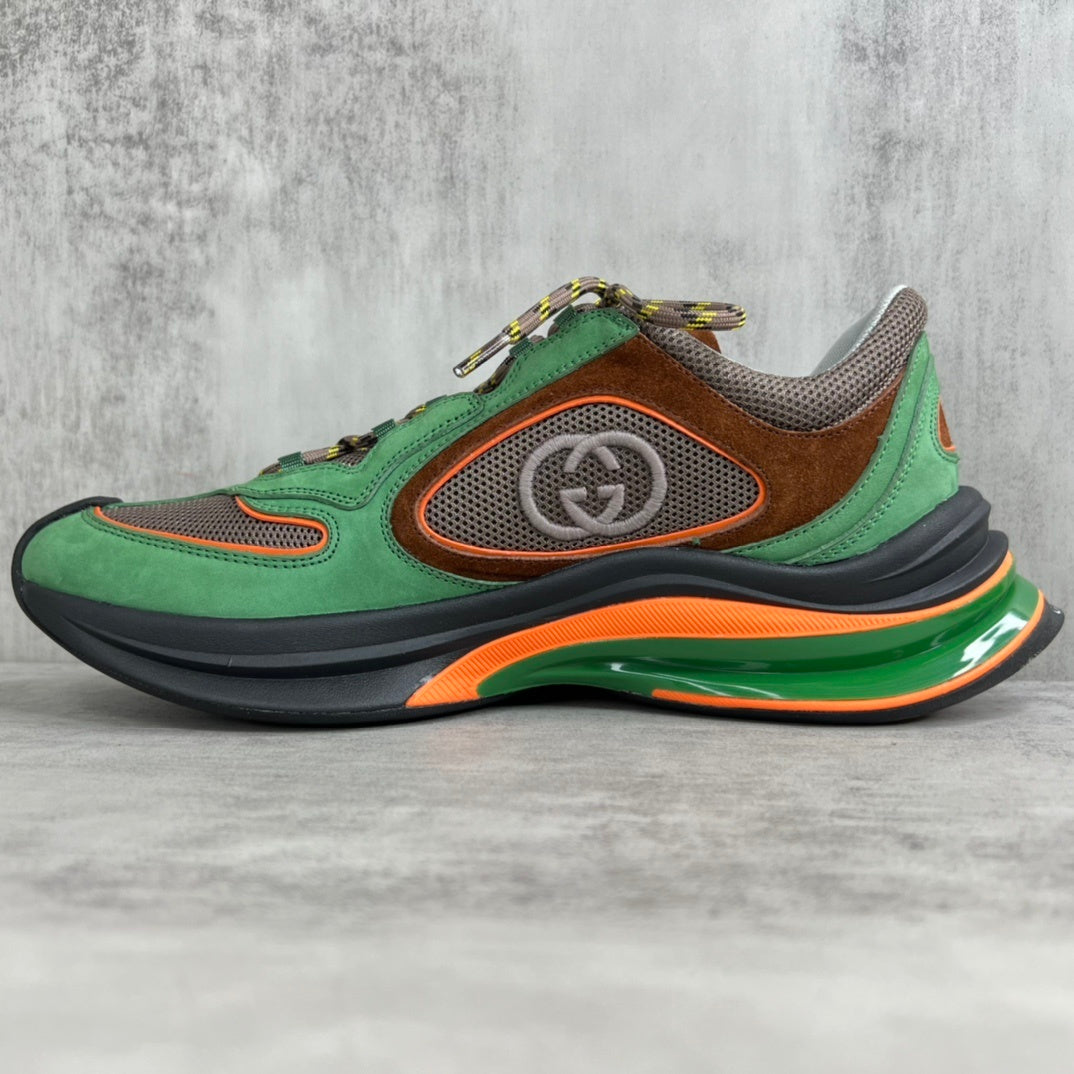 Gucci Run "Green-Brown"