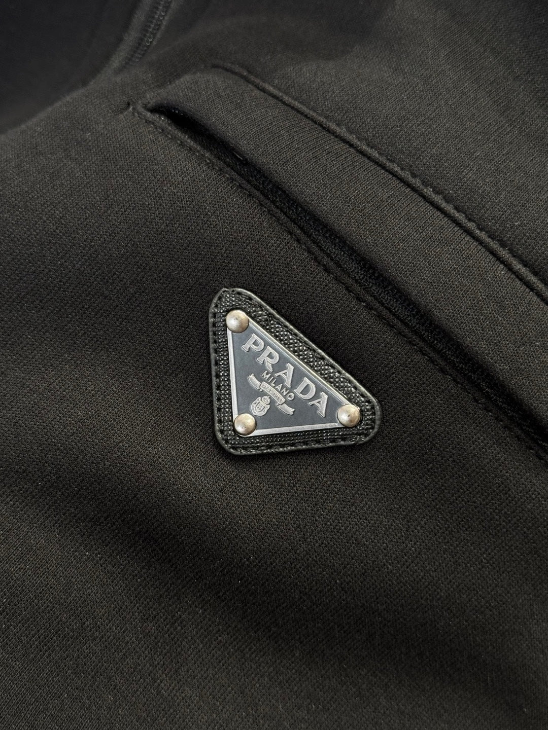 Prada Technical Blouson Jacket "Black"