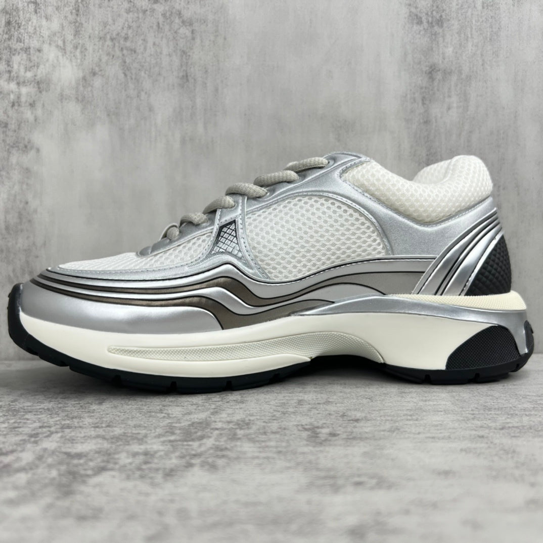 Chanel CC "Silver-White"