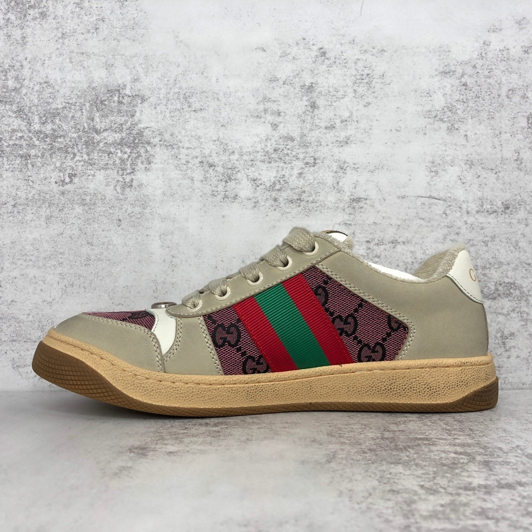 Gucci Screener "Beige-Red"