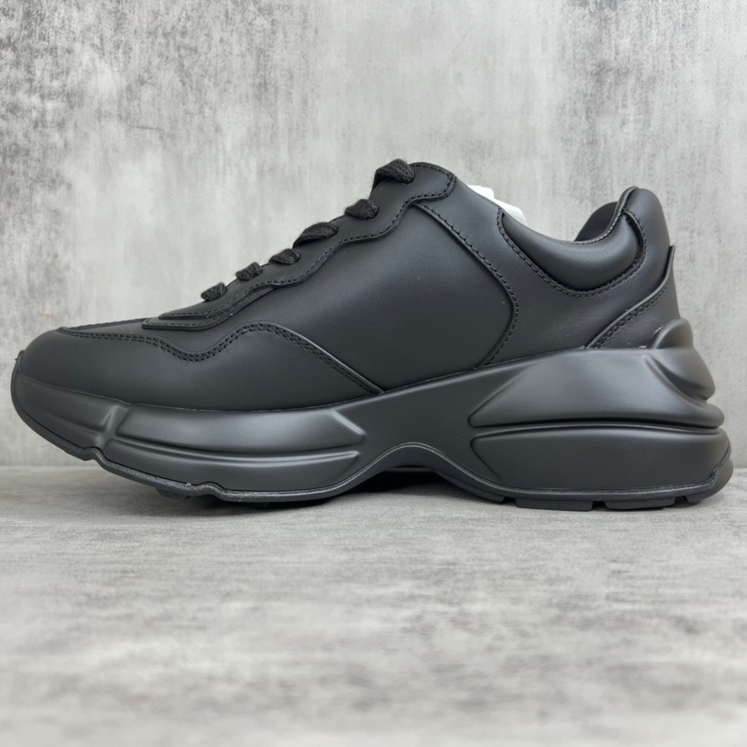 Gucci Rhyton Interlocking G "Black-White"