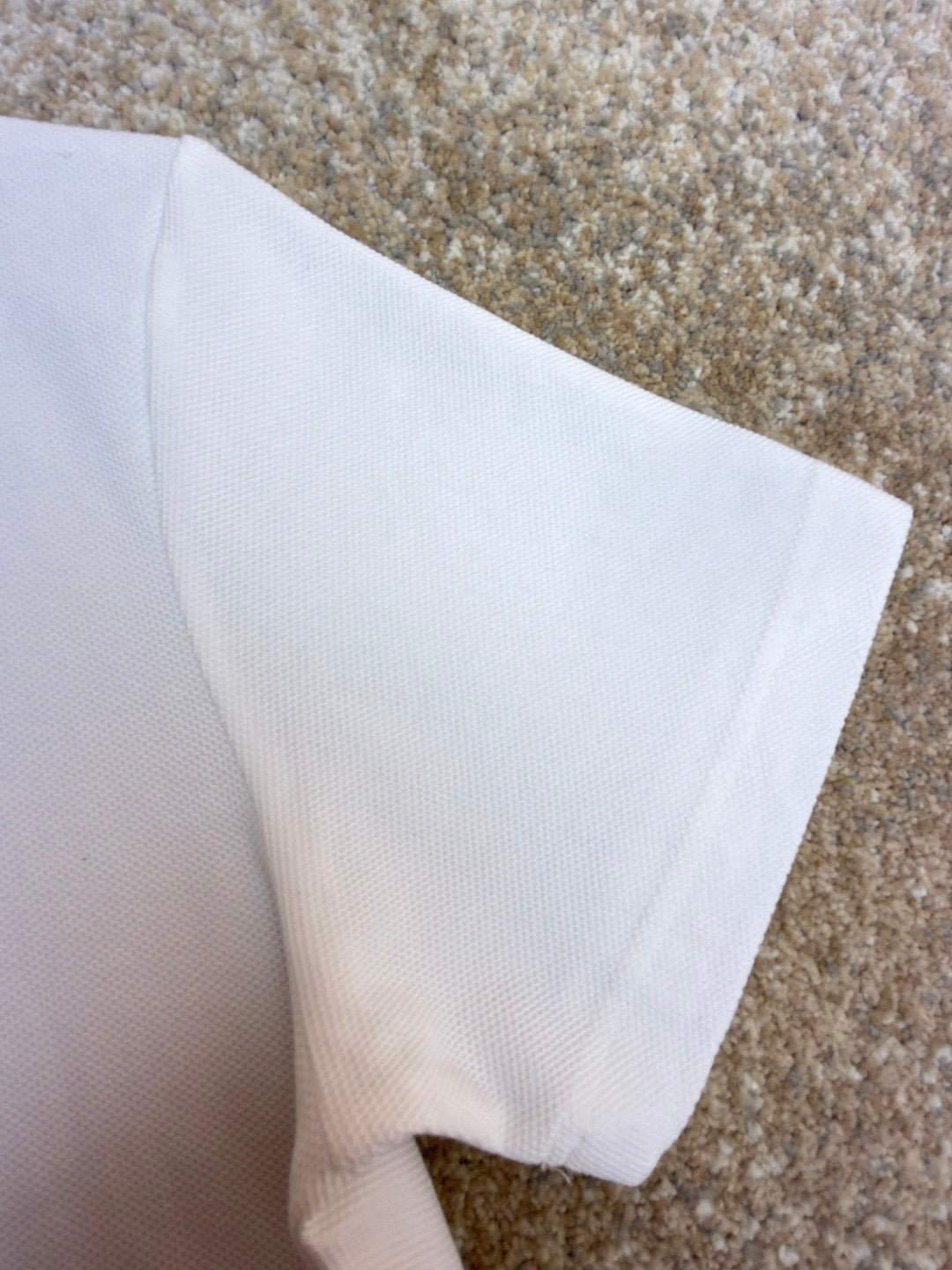 Burberry EKD Sketch Cotton Polo T-Shirt "White"