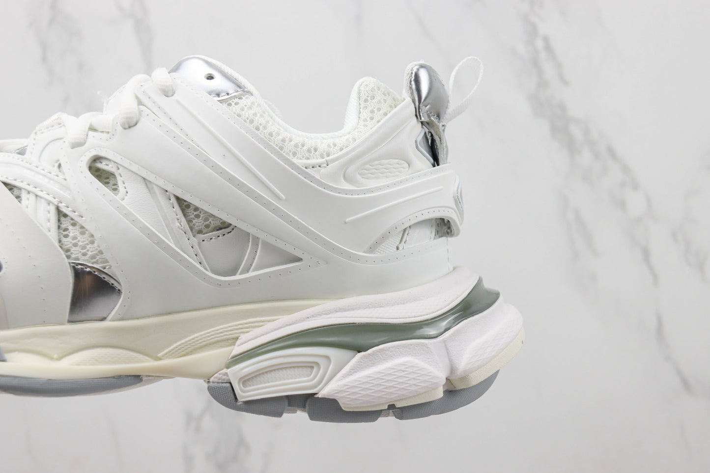 Balenciaga Track "White-Silver"