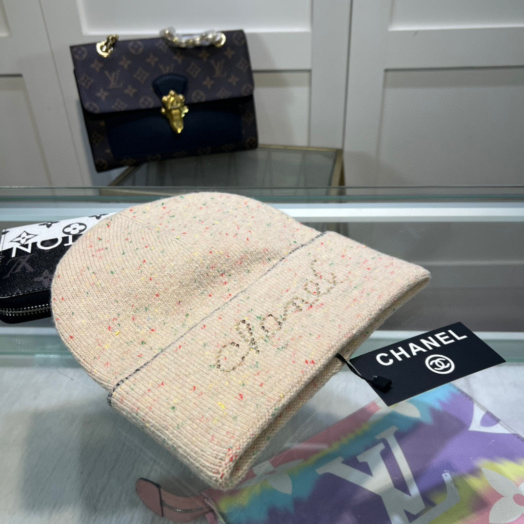 Chanel Wool Beanie "Beige"