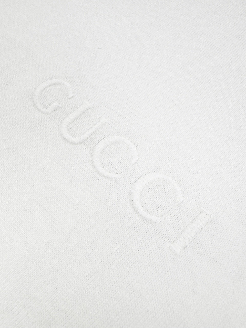 Gucci Embroidered T-Shirt "White"
