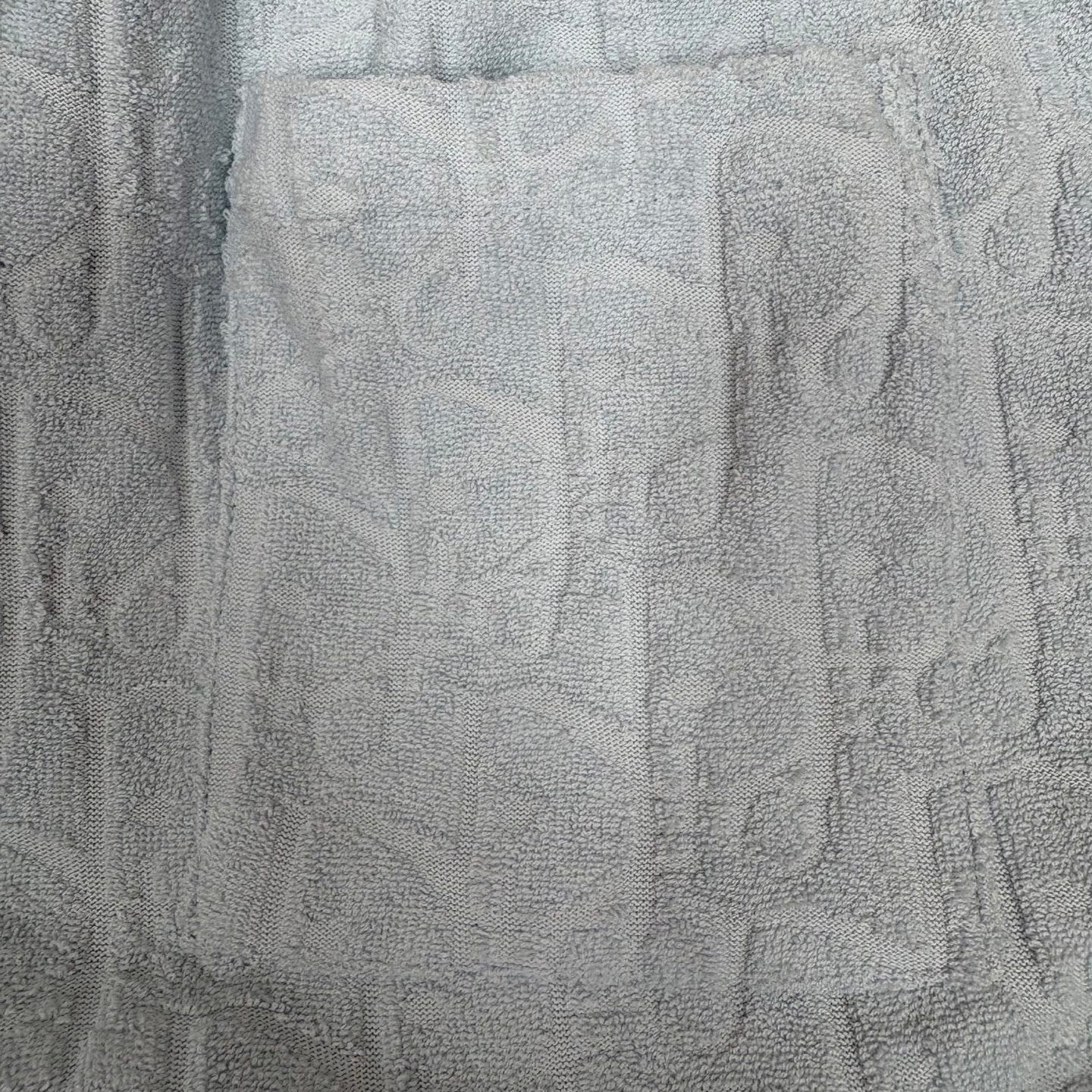 Dior Oblique Shorts "Baby Blue Terry Cotton Jacquard"