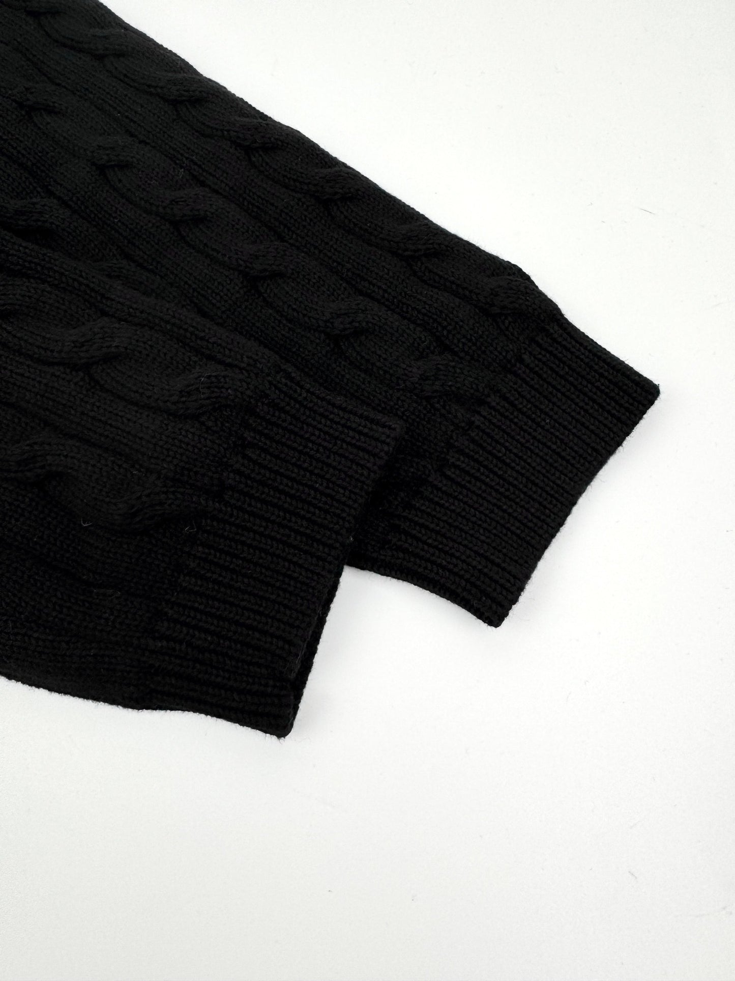 Loewe Anagram Knitted Cardigan "Black"