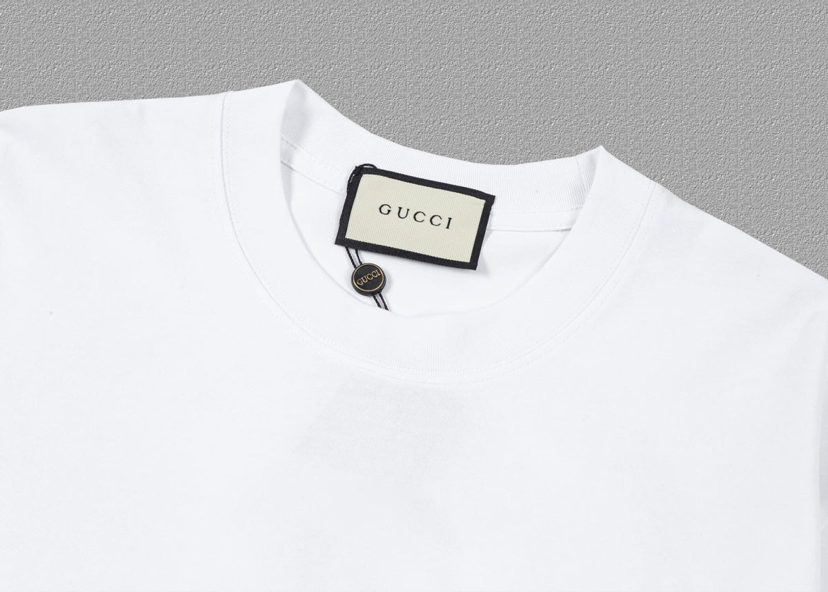 Gucci Snake Print T-Shirt "White"