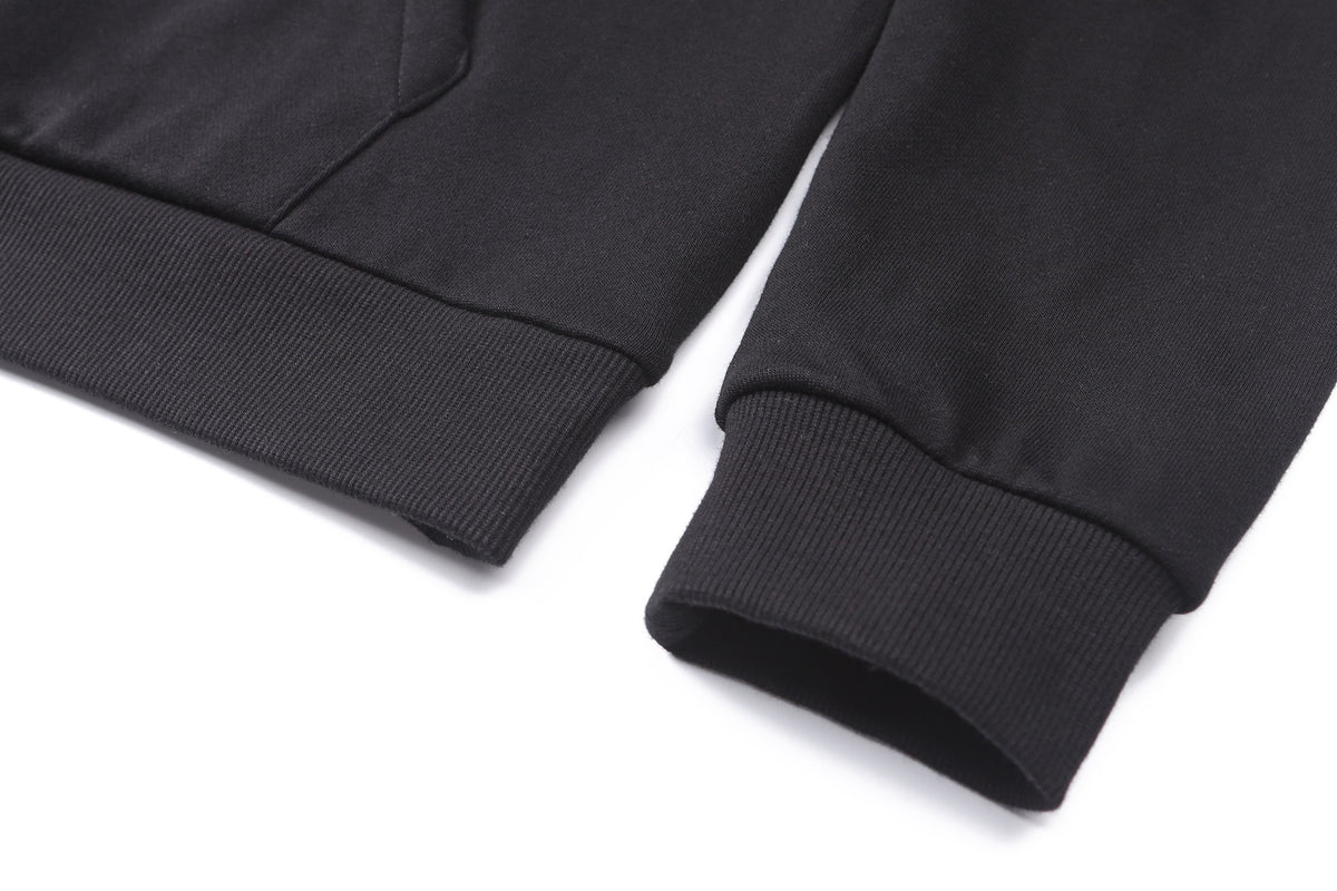 Louis Vuitton LV Embossed Cotton Hoodie "Black"