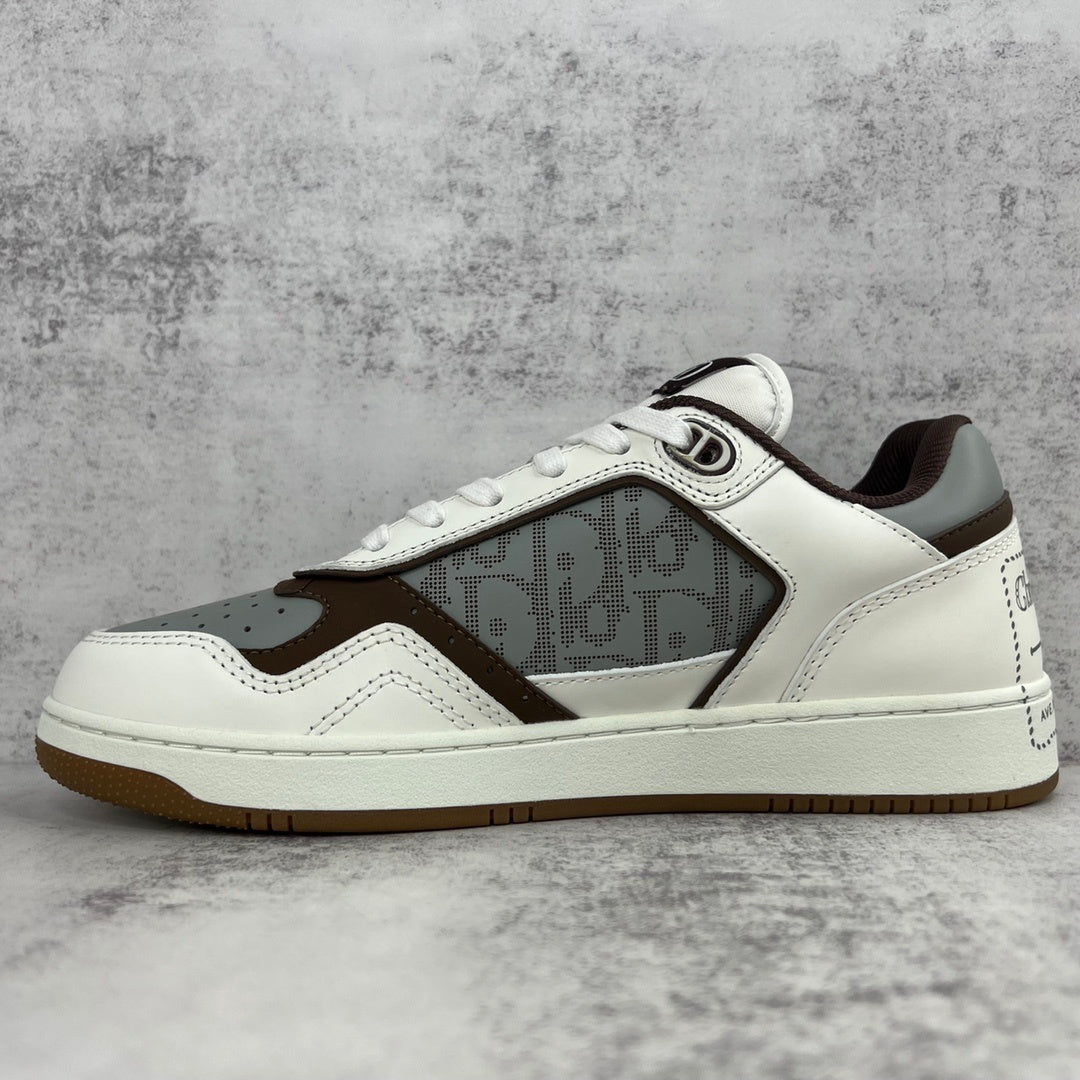 Dior B27 Low "White-Grey-Brown"