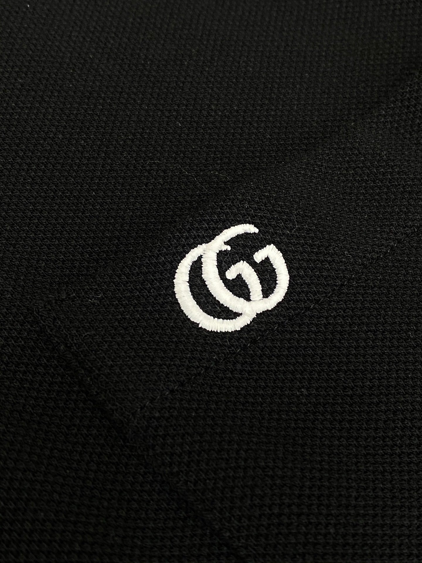 Gucci Cotton Polo T-Shirt "Black"