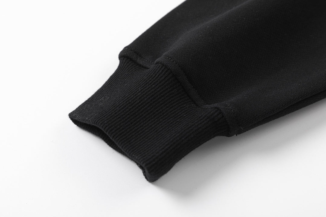 Louis Vuitton Monogram Circle Cut Hoodie "Black-White"