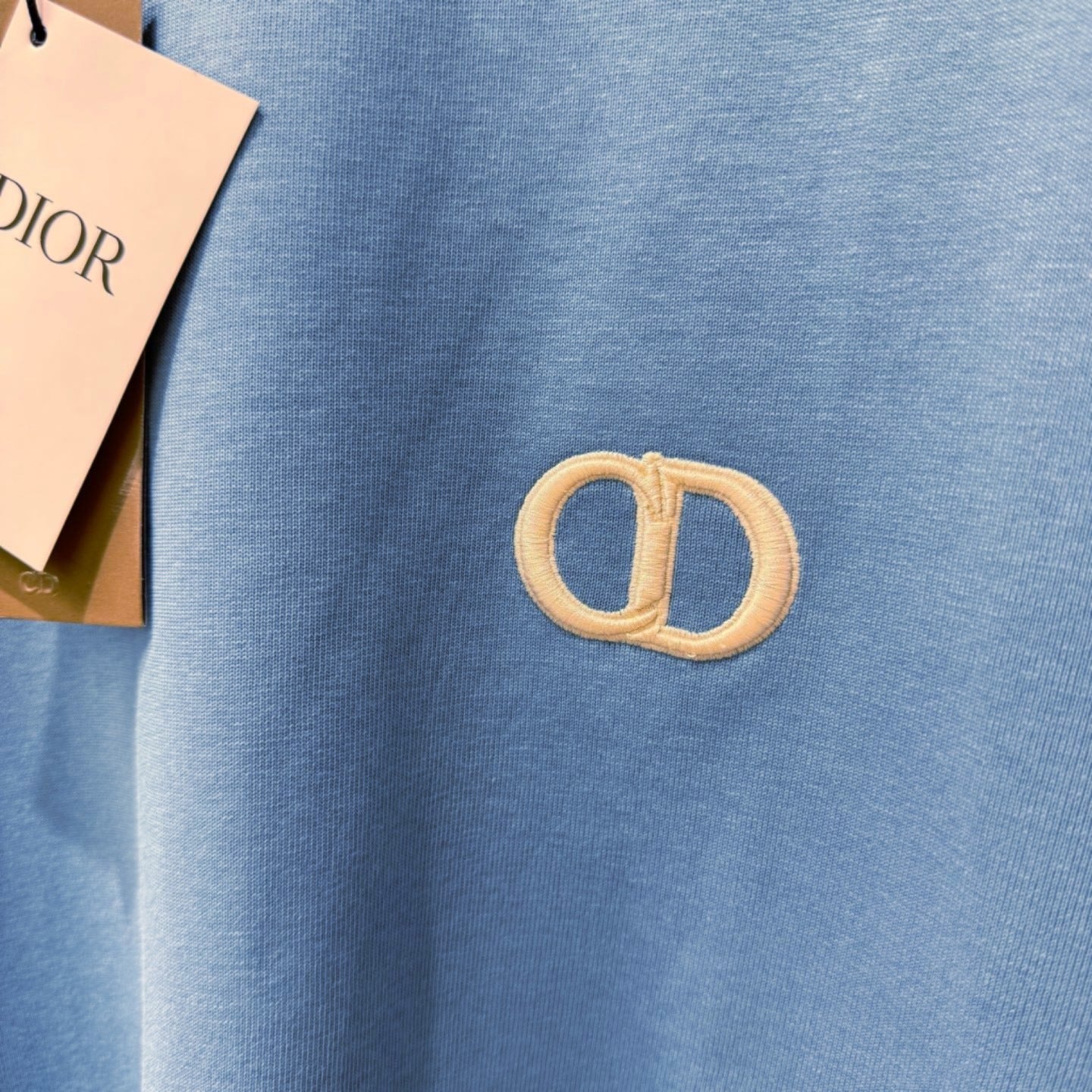 Dior CD Icon T-Shirt "Sky Blue"