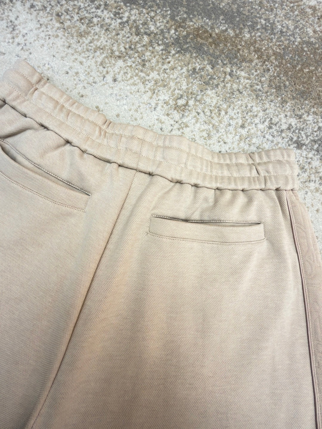 Dior Oblique Track Pants "Beige Cotton-Blend Jersey"