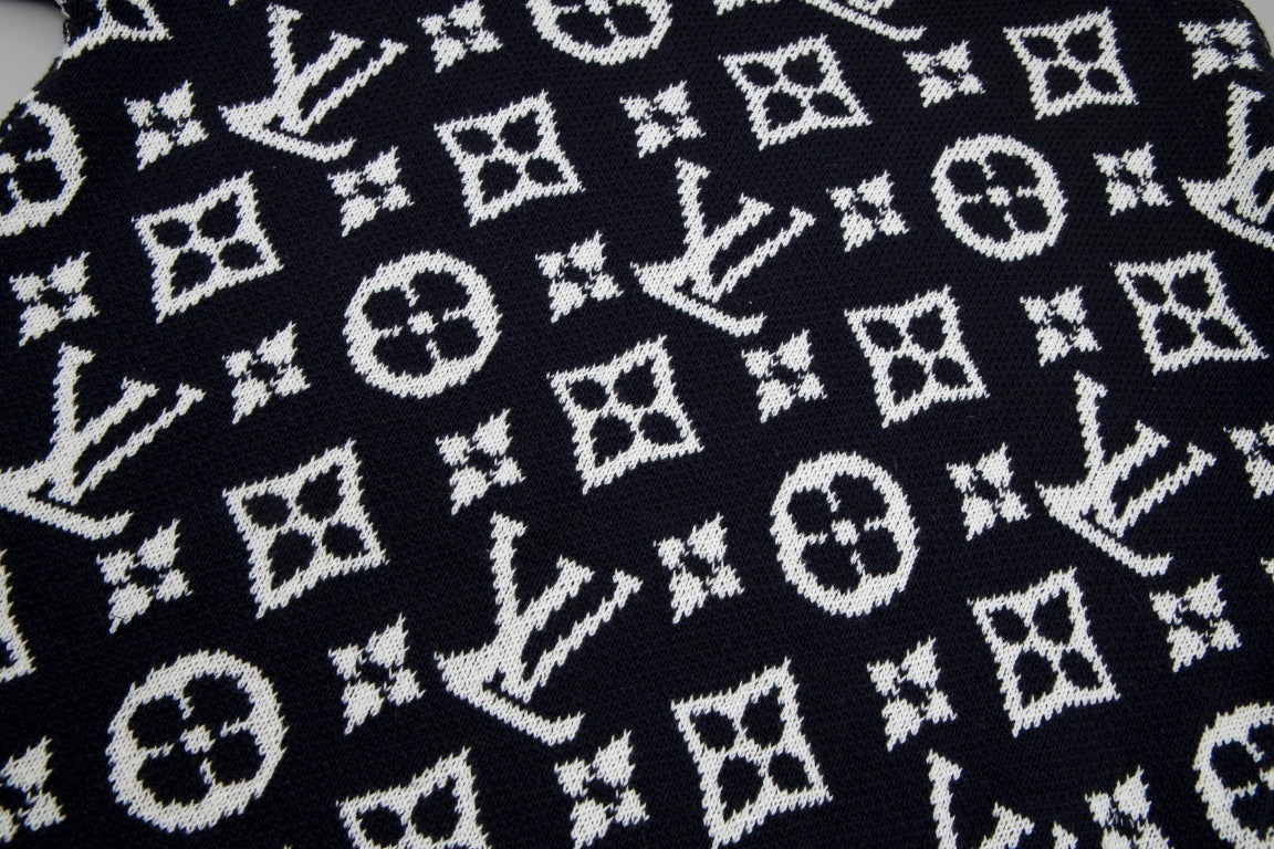 Louis Vuitton Sweater "Black-White Monogram"
