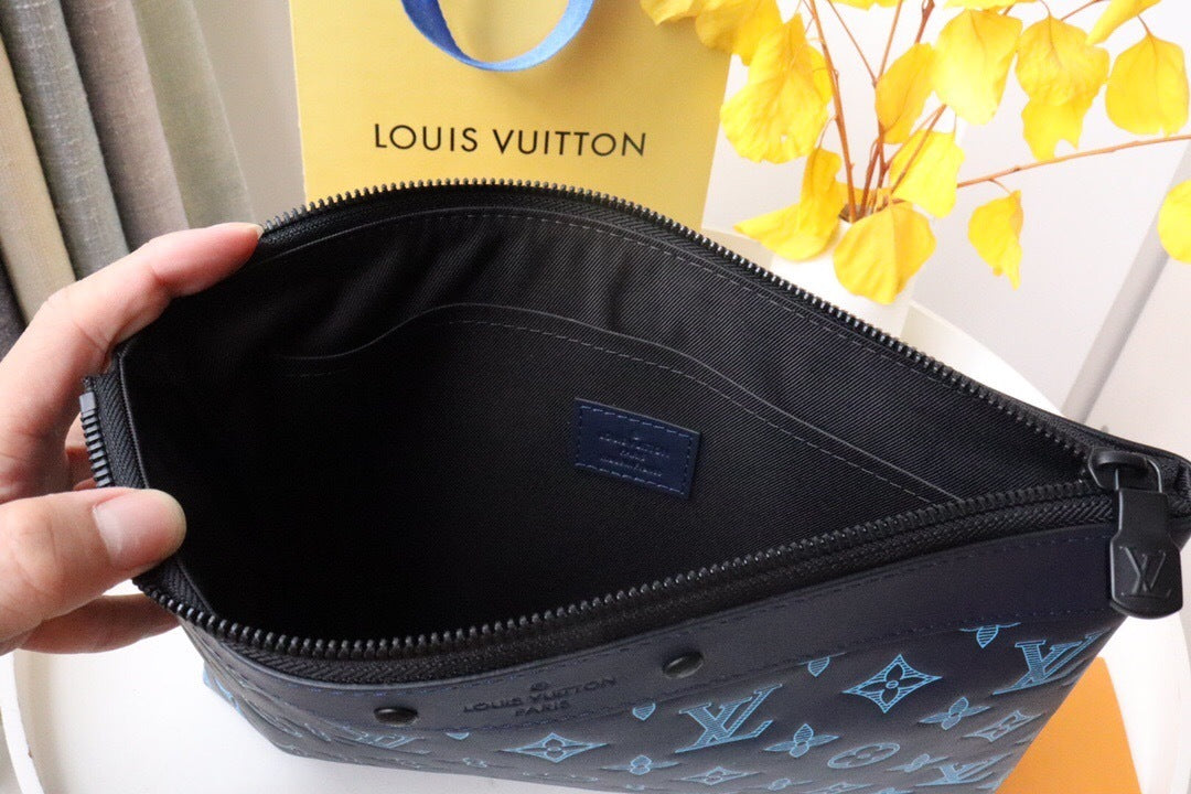 Louis Vuitton Pochette To-Go "Monogram Shadow Leather"