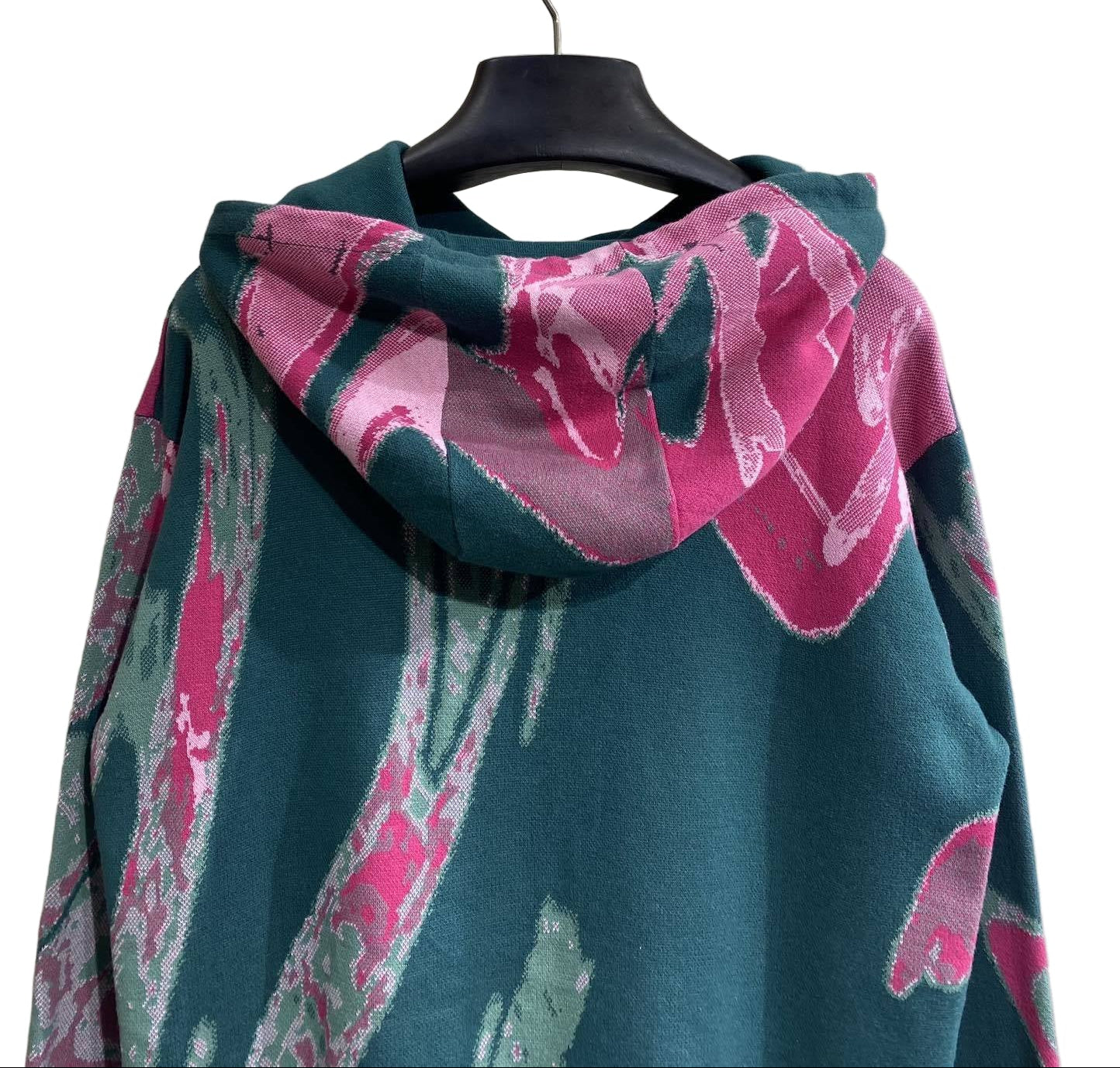 louis Vuitton Hoodie "Green-Pink"